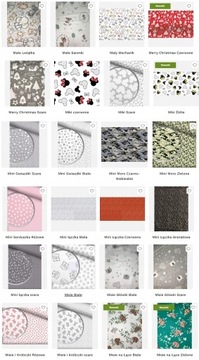 JASKIEK НАВОЛОЧКА 100% ХЛОПОК 360 УЗОРЫ 60х60 СМ