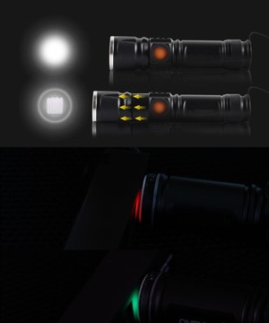 ZOOM USB-перезаряжаемый фонарик ZOOM для рыбалки