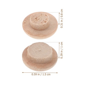 Многоразовая заглушка для декора отверстий в мебели из пробки и дерева