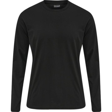 HUMMEL CZARNA KOSZULKA Z DŁUGIM RĘKAWEM QMX HMR__S