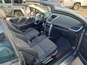 Peugeot 207 CC 1.6 VTi 120KM 2007 Peugeot 207 CC 1.6 Benzyna 120 KM, Cabrio, Klima, zdjęcie 26