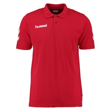 KOSZULKA MĘSKA HUMMEL CORE COTTON POLO S