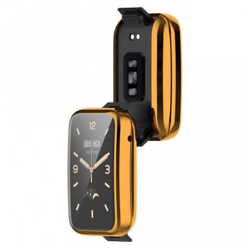Etui / Obudowa do Xiaomi Mi Band 7 Pro pomarańczow