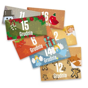 ПОДАРОЧНЫЙ НАБОР АДВЕНТ-КАЛЕНДАРЬ ИЗ 24 ШТ.