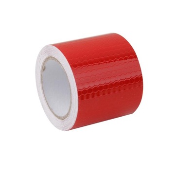 ЛЕНТА САМОКЛЕЯЩАЯСЯ СВЕТООТРАЖАЮЩАЯ 3М, КРАСНАЯ ГЛЯНЦЕВАЯ, ШИРИНА 2 ДЮЙМА