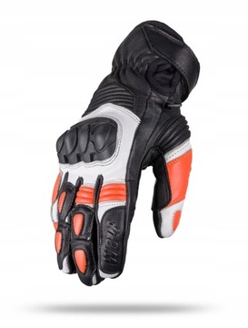 МОТОЦИКЛОВЫЕ ПЕРЧАТКИ WOLF TW29 BANDIT ORNG КОЖАНЫЕ L