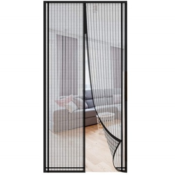 MOSKITIERA NA DRZWI BALKONOWE TARASOWE MAGNETYCZNA SIATKA 100x220cm MOCNA