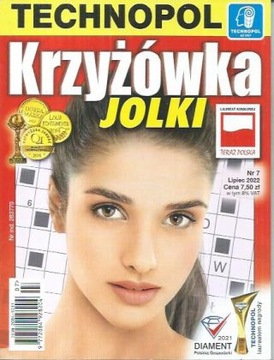 Krzyżówki Krzyżówka JOLKI 7/2022 TECHNOPOL