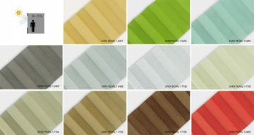 СКЛИДЫ, жалюзи-гармошка, на заказ, ВВЕРХ-ВНИЗ, складка