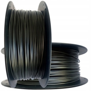 Filament Asa 1,75 mm 3D tisk Plastspaw 1000 g Šedý Tmavý Polský Výrobce