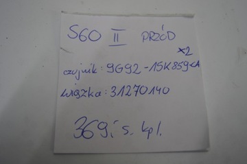 INSTALACE NÁRAZNÍKU PŘEDNÍHO PDC VOLVO S60 II 2.0 D