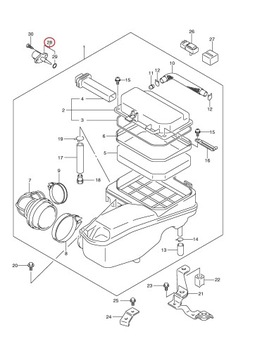 ДАТЧИК ТЕМПЕРАТУРЫ ВОЗДУХА SUZUKI LTR 450