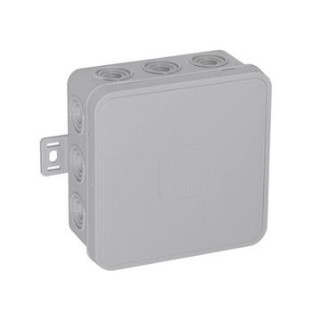 Puszka natynkowa hermetyczna IP54 85x85x41 szara