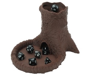 Башня кубиков друида - Башня кубиков Коричневый шоколад