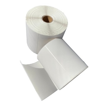 ETYKIETY TERMICZNE BIAŁE 100x150 FI 40 mm 500szt DO ZEBRY