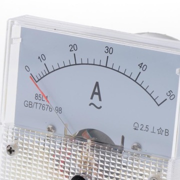 85L1 Аналоговая панель A, 62 x 55 мм 0-50А