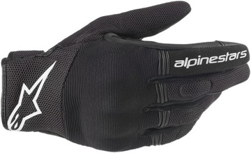 Rękawice Motocyklowe Turystyczne Alpinestars Copper Biało-Czarne Rozmiar:M