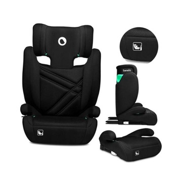 FOTELIK SAMOCHODOWY LIONELO HUGO I-SIZE ISOFIX PODSTAWKA 15-36KG
