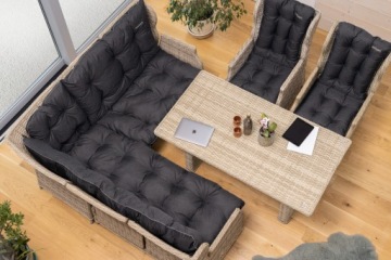 Подушка для качелей 120x60x50 LEN BLACK