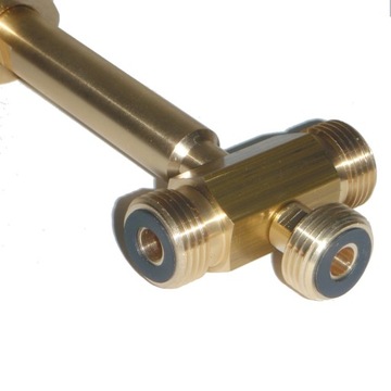 Trójnik Czwórnik Rozdzielacz do Butli Gazowej 11kg - potrójne wyjście gazu