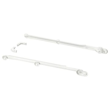 IKEA KOMPLEMENT prowadnica szyna na kosze biały 58