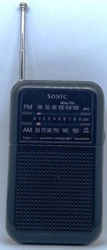 AM, FM аккумуляторная радиостанция Sonic R-2307