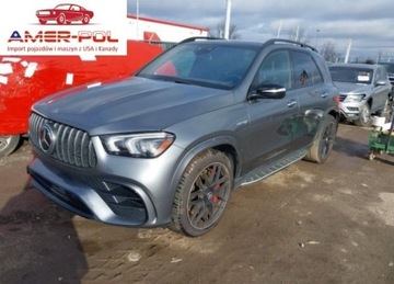 Mercedes GLE V167 2021 Mercedes-Benz GLE 2021r., AMG GLE 63 S, od ubezpieczalni 4.0 Benzyna 603KM