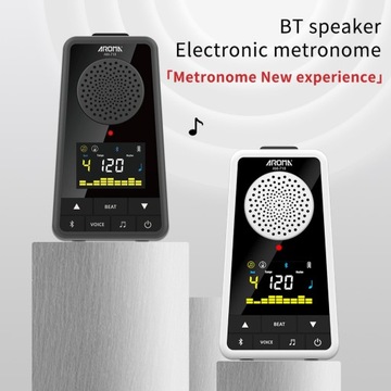 AROMA 2-in-1 Metronome BT Speaker for Guitar