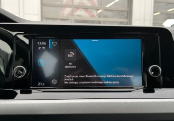 Volkswagen Golf VIII Hatchback 1.0 TSI 110KM 2021 Volkswagen Golf Basic Pakiet Comfort, FV 23, ACC, Czujniki parkowania, Di, zdjęcie 30