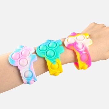 Браслет Push Pop Bubble Sensors Fidget, силикон