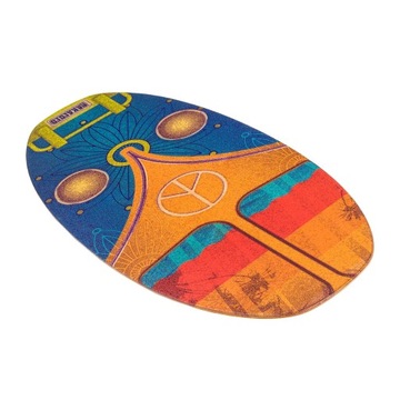 Deska skimboardowa PAKALOLO Vanlife Blue S/M multicolor 93 x 43 cm