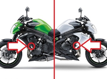 KAWASAKI ER6N ER-6N 2012-2016 - ТВЕРДЫЕ АВТОМОБИЛЬНЫЕ НАКЛАДКИ