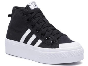 BUTY ADIDAS NIZZA PLATFORM FY2783 trampki za kostkę na platformie 39,3