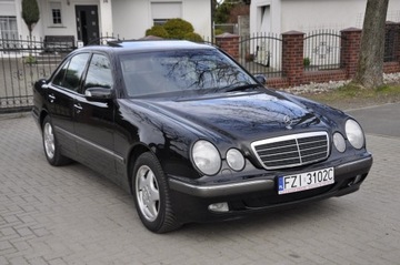 Mercedes Klasa E W210 Sedan 2.0 136KM 2001 Mercedes w 210 elegance automat skóra 2,0 pb, zdjęcie 22