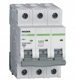 Wyłącznik nadprądowy B16 3P Noark Ex9BN