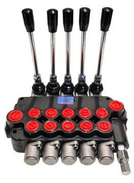 Rozdzielacz hydrauliczny PRESKO 80l 5 sekcji TUR