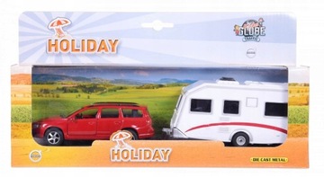 Hipo, Volvo V70 camping z przyczepą metal w pudełk