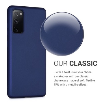 Etui Plecki Case Samsung S20 FE Niebieski