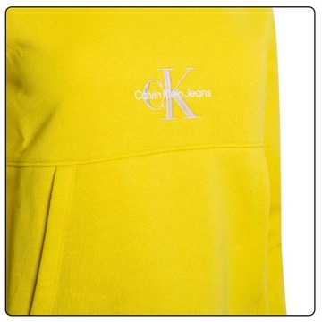 CALVIN KLEIN BLUZA DAMSKA MONOLOGO YELLOW r.S