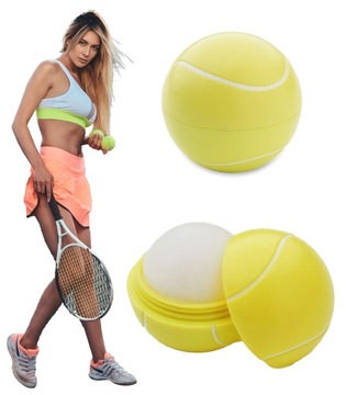 POMADKA Balsam do ust Piłka TENISOWA Filtr UV SPF10 waniliowa TENIS