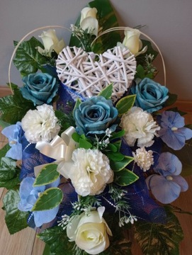 Украшение кладбища GRAVE композиция WIKLIN HEART