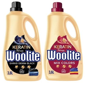 Woolite Black + Color Płyn do Prania 3,6l x2