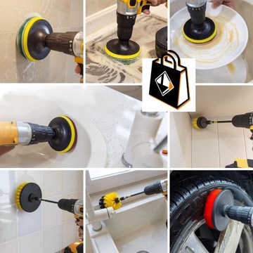 Щетки для чистки отвертки, дрели, колодок, САМЫЙ БОЛЬШОЙ НАБОР ИЗ 24 ШТ.