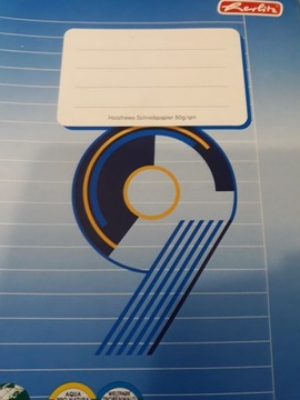 HERLITZ ZESZYT A5 16 KARTEK LINIA + MARGINES 9