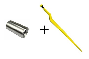Ząb ładowacza przegięty 880mm + tuleja WARYŃSKI