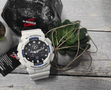 WYTRZYMAŁY ZEGAREK CASIO G-SHOCK GA-100B-7AER