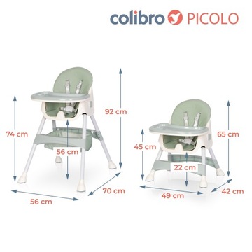 Стульчик для кормления PICOLO FOLDABLE PORTABLE +