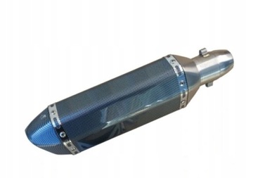 Basowy Tłumik Motocyklowy Carbon Kolor