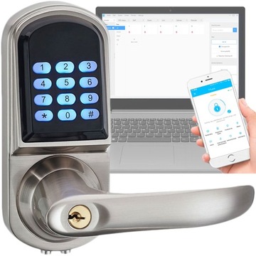 Klamka zamek szyfrowy kodowy TTLock Bluetooth WiFi - Nowość dla Twojego