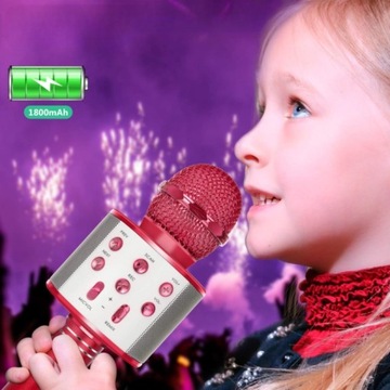 Mikrofon do Karaoke dla Dzieci Bezprzewodowy 5 w 1